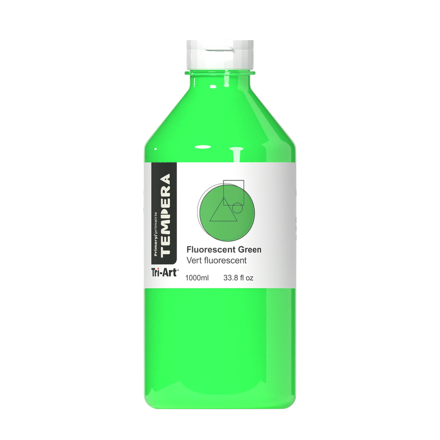 Primary Liquid Tempera - Fluorescent Green - Art Noise