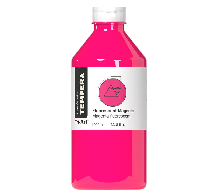 Primary Liquid Tempera - Fluorescent Magenta - Art Noise