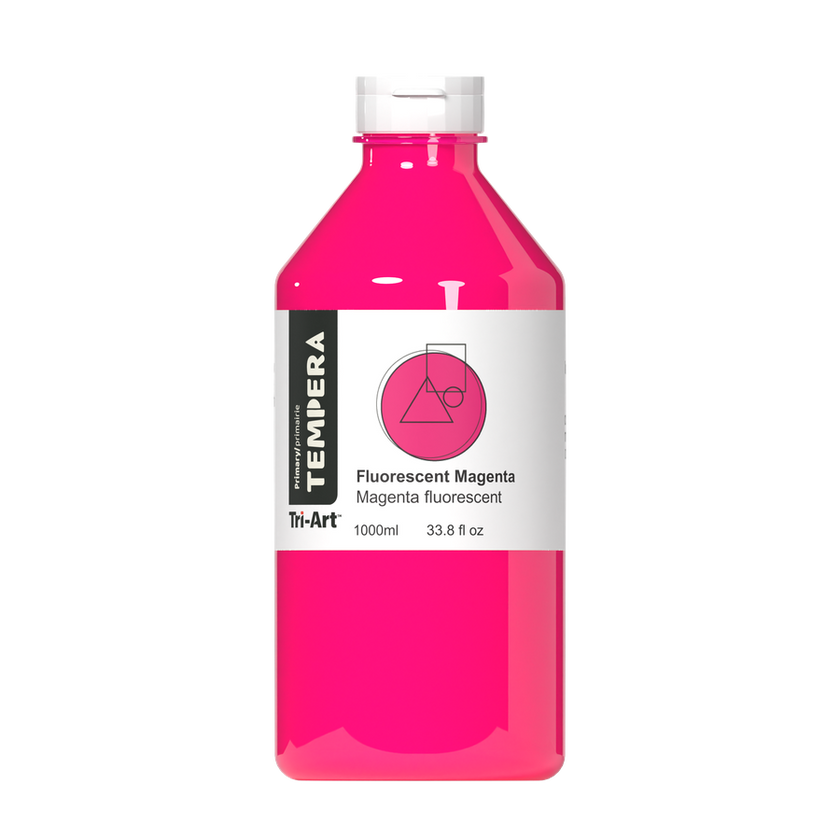 Primary Liquid Tempera - Fluorescent Magenta - Art Noise