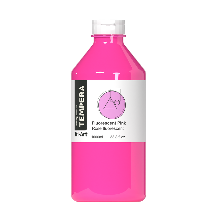 Primary Liquid Tempera - Fluorescent Pink - Art Noise