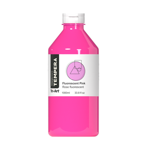 Primary Liquid Tempera - Fluorescent Pink - Art Noise