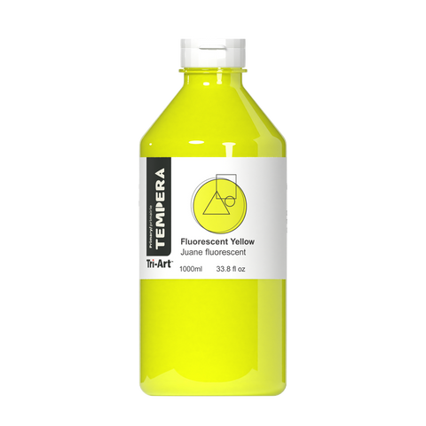 Primary Liquid Tempera - Fluorescent Yellow - Art Noise