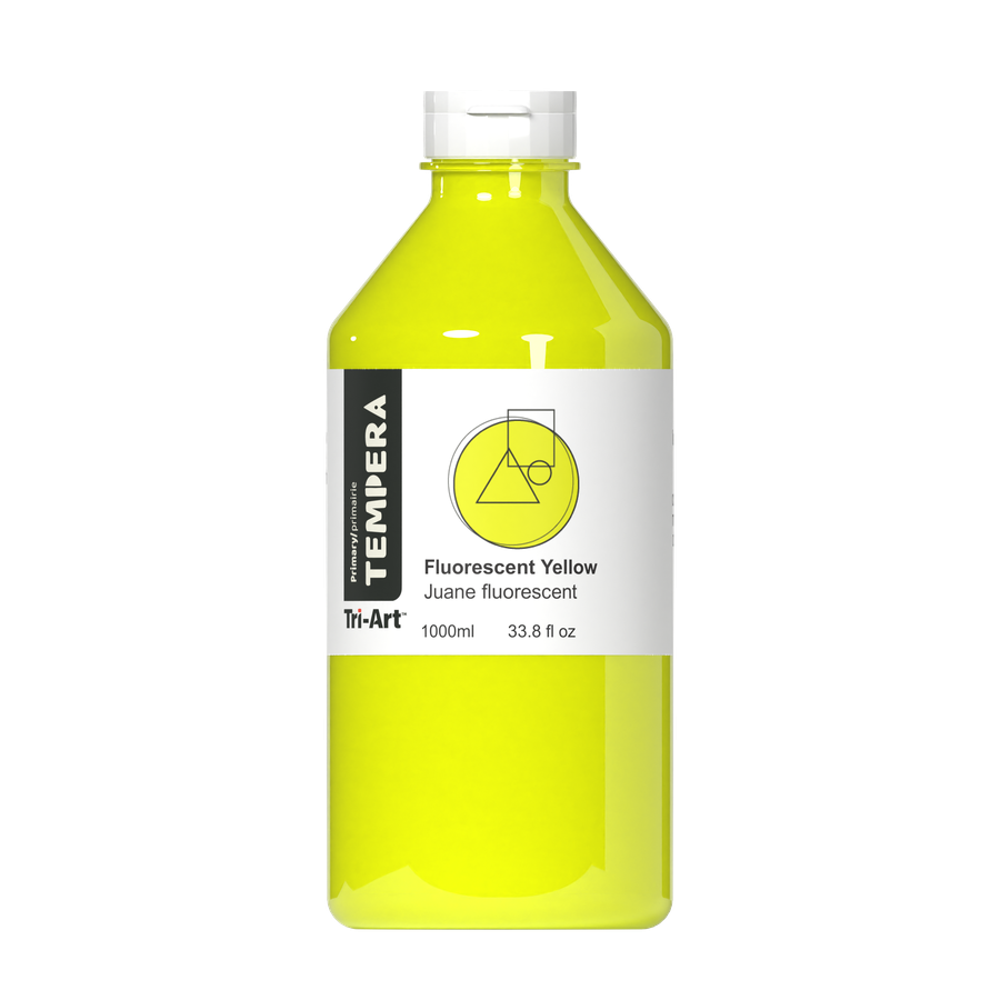 Primary Liquid Tempera - Fluorescent Yellow