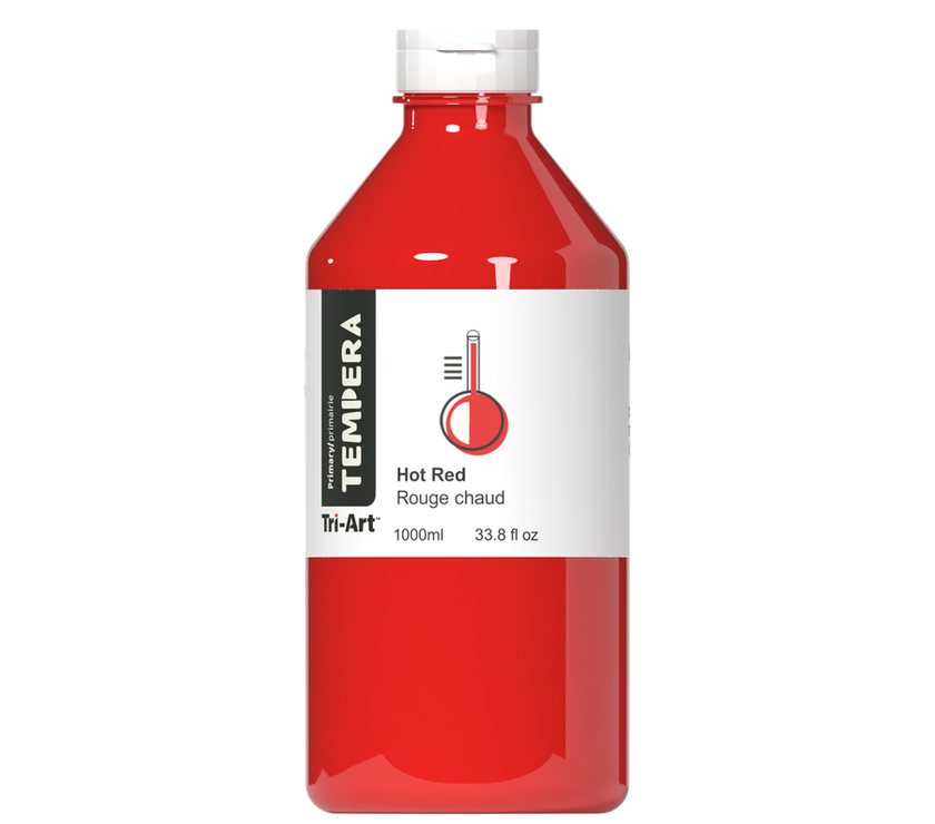 Primary Liquid Tempera - Hot Red - Art Noise
