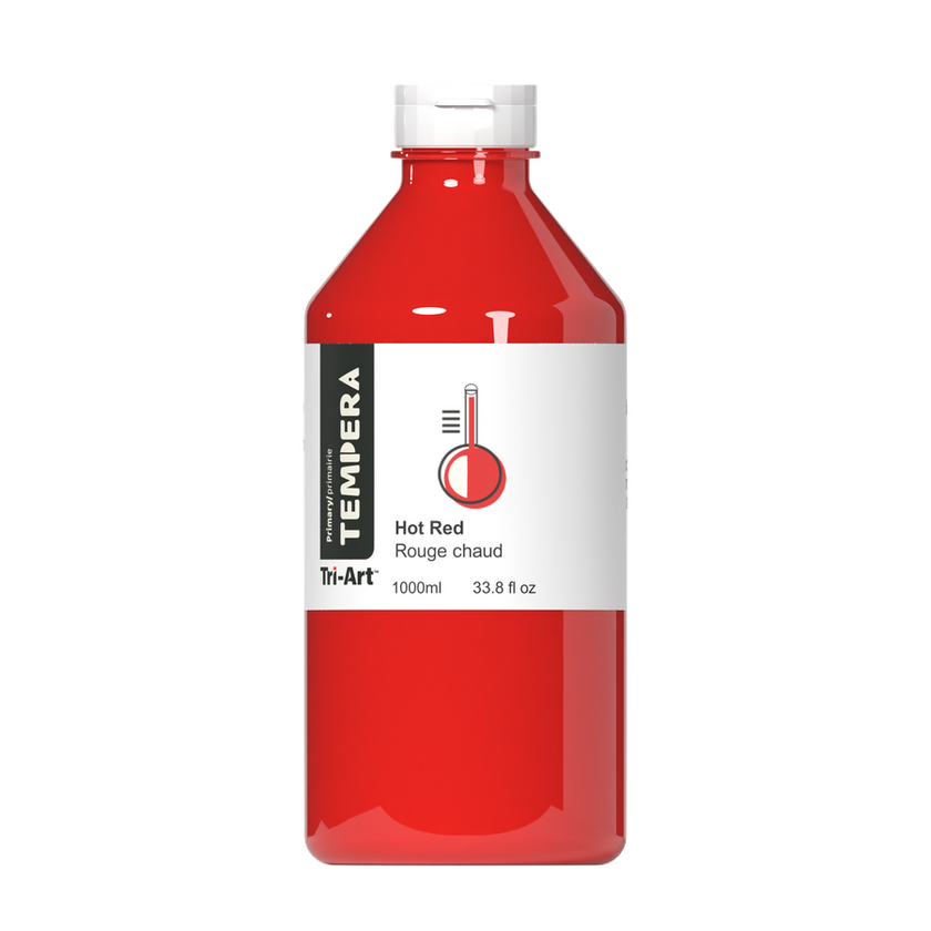 Primary Liquid Tempera - Hot Red - Art Noise