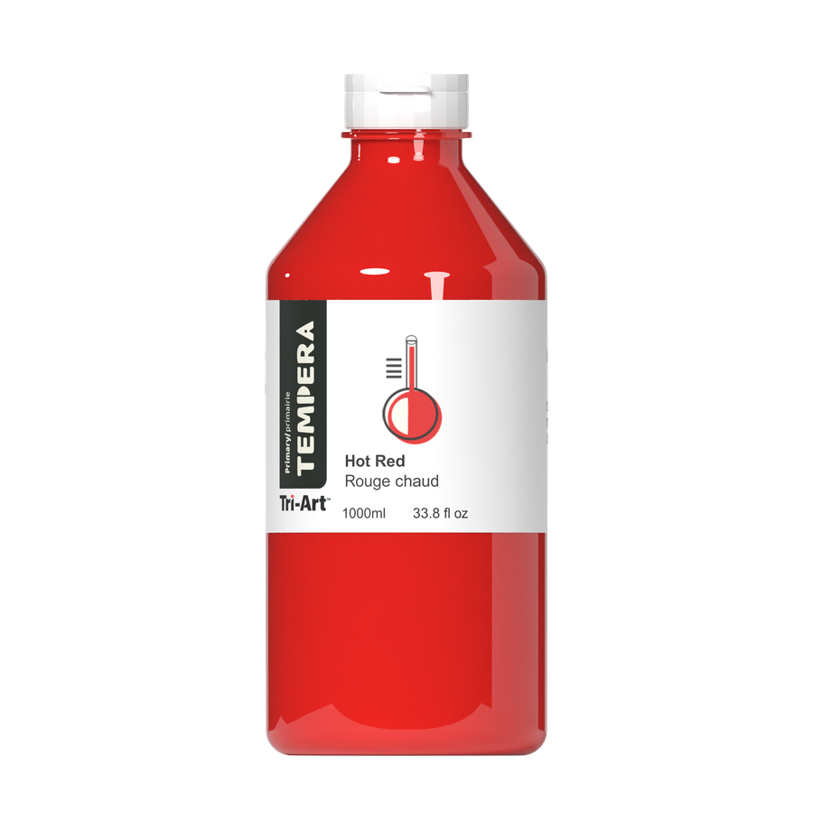 Primary Liquid Tempera - Hot Red - Art Noise