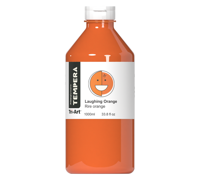 Primary Liquid Tempera - Laughing Orange - Art Noise