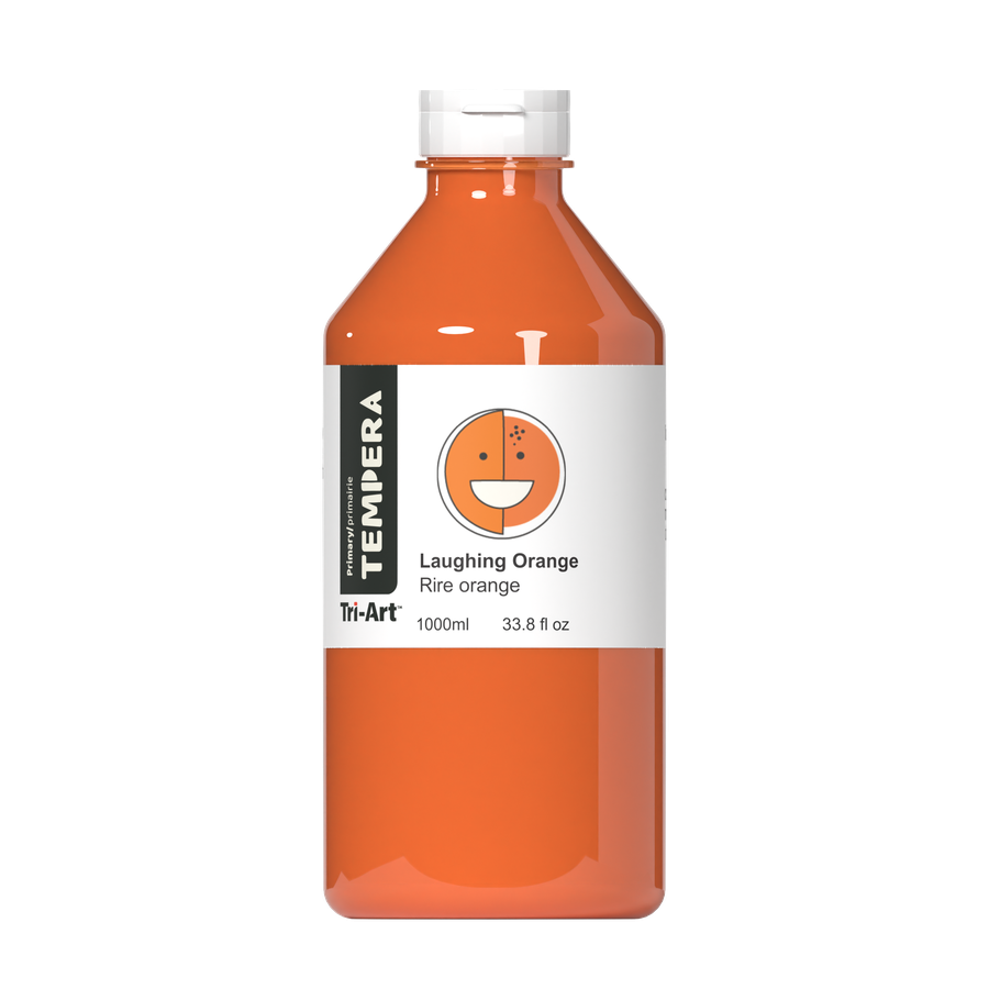 Primary Liquid Tempera - Laughing Orange - Art Noise