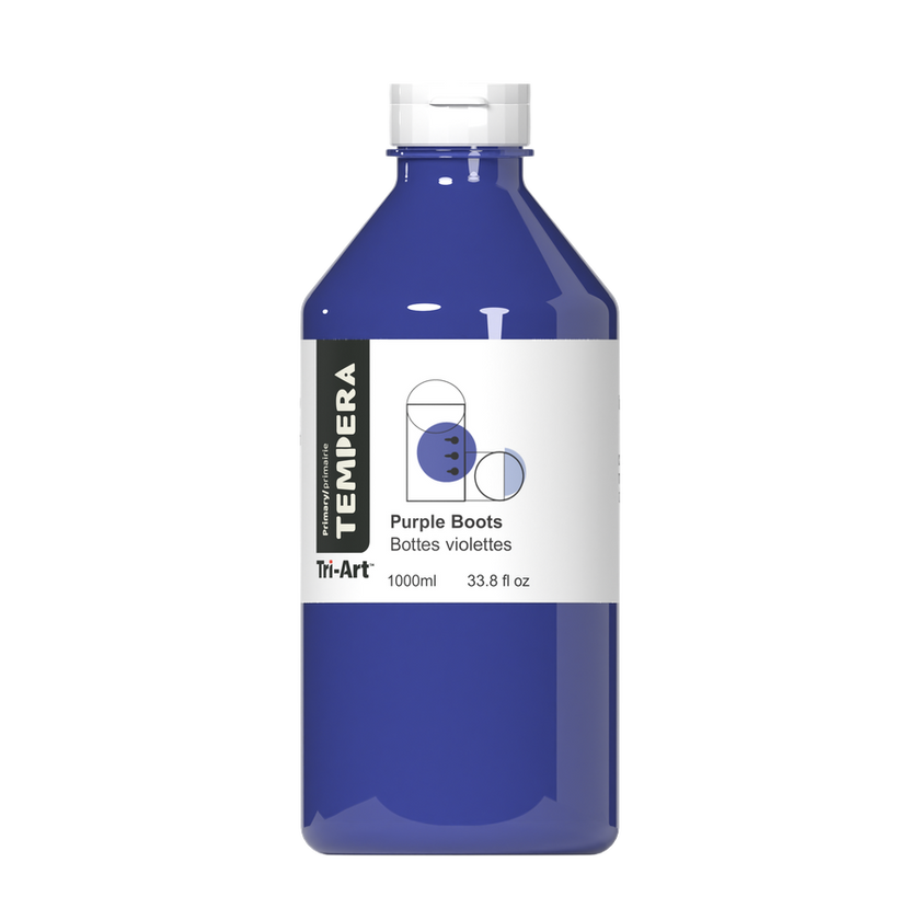 Primary Liquid Tempera - Purple Boots - Art Noise