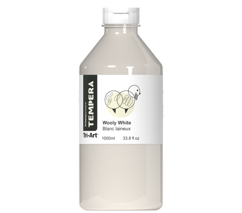 Primary Liquid Tempera - Woolly White - Art Noise