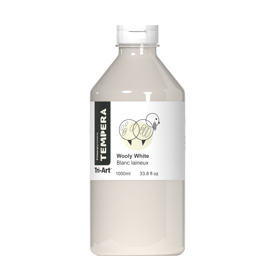 Primary Liquid Tempera - Woolly White - Art Noise