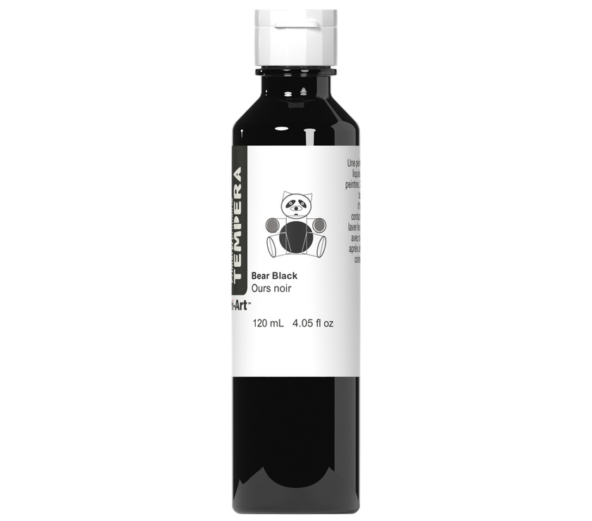 Primary Liquid Tempera - Bear Black - Art Noise