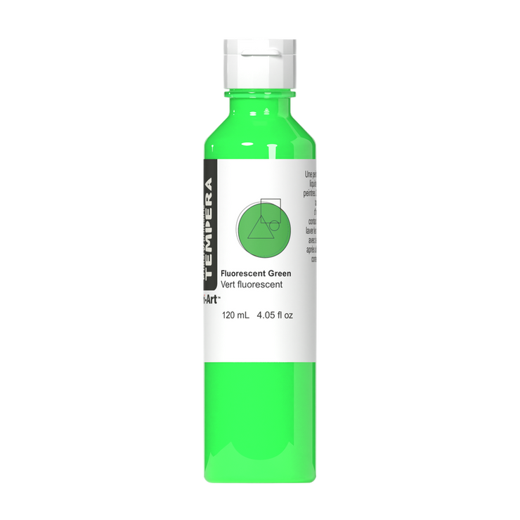 Primary Liquid Tempera - Fluorescent Green - Art Noise