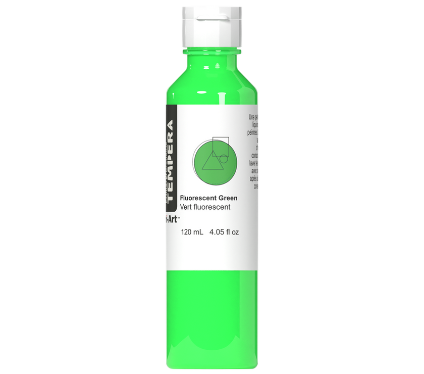 Primary Liquid Tempera - Fluorescent Green - Art Noise