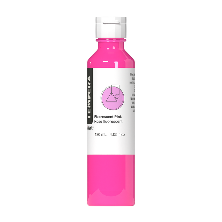 Primary Liquid Tempera - Fluorescent Pink - Art Noise
