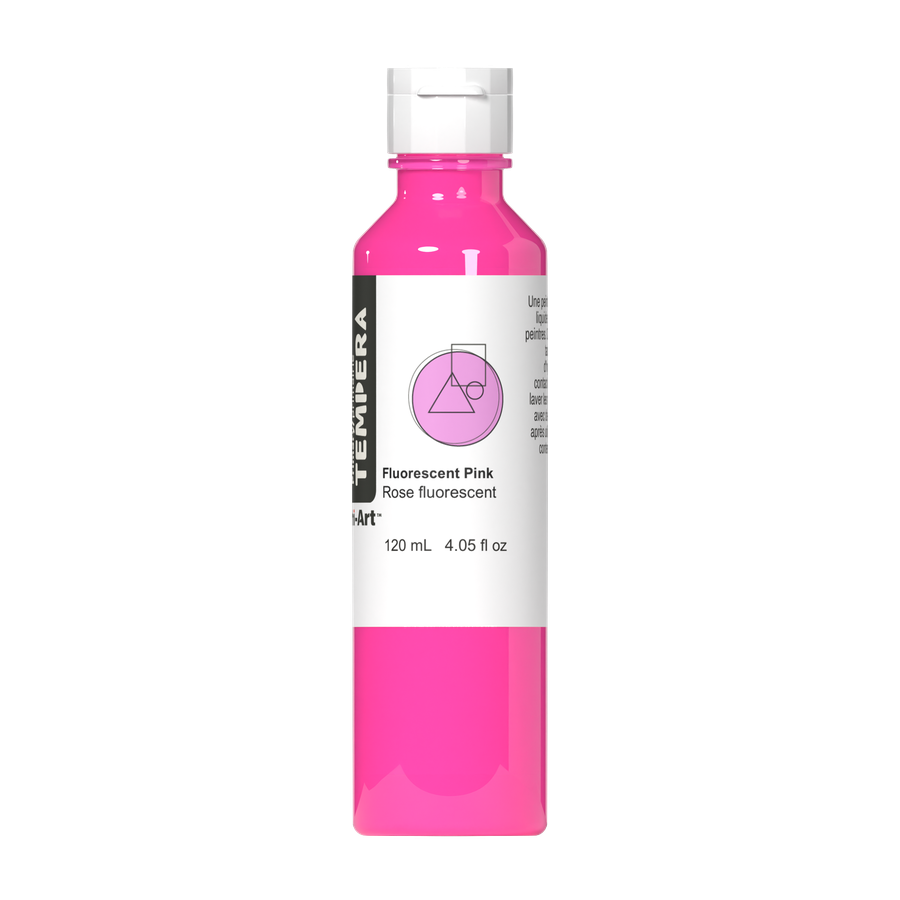 Primary Liquid Tempera - Fluorescent Pink - Art Noise
