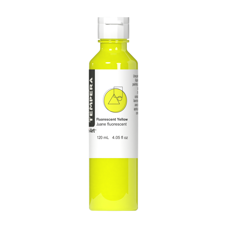 Primary Liquid Tempera - Fluorescent Yellow
