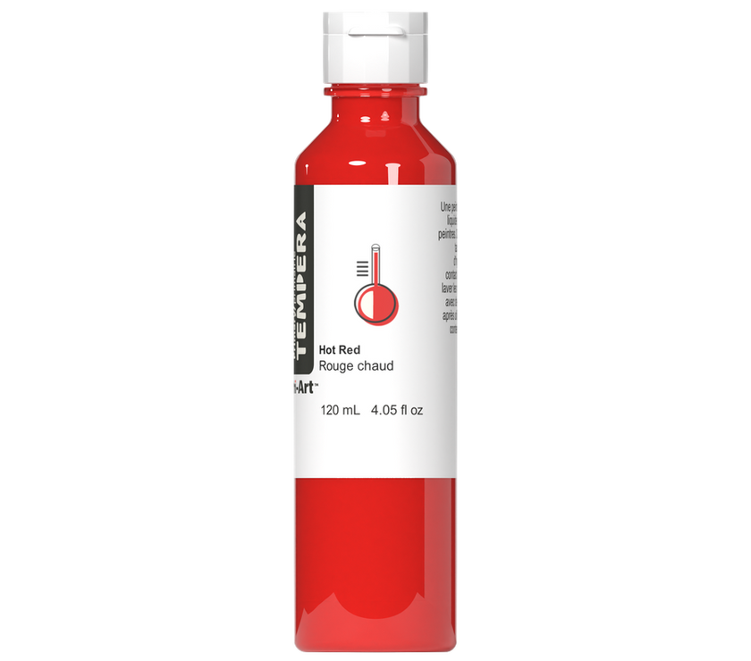 Primary Liquid Tempera - Hot Red - Art Noise