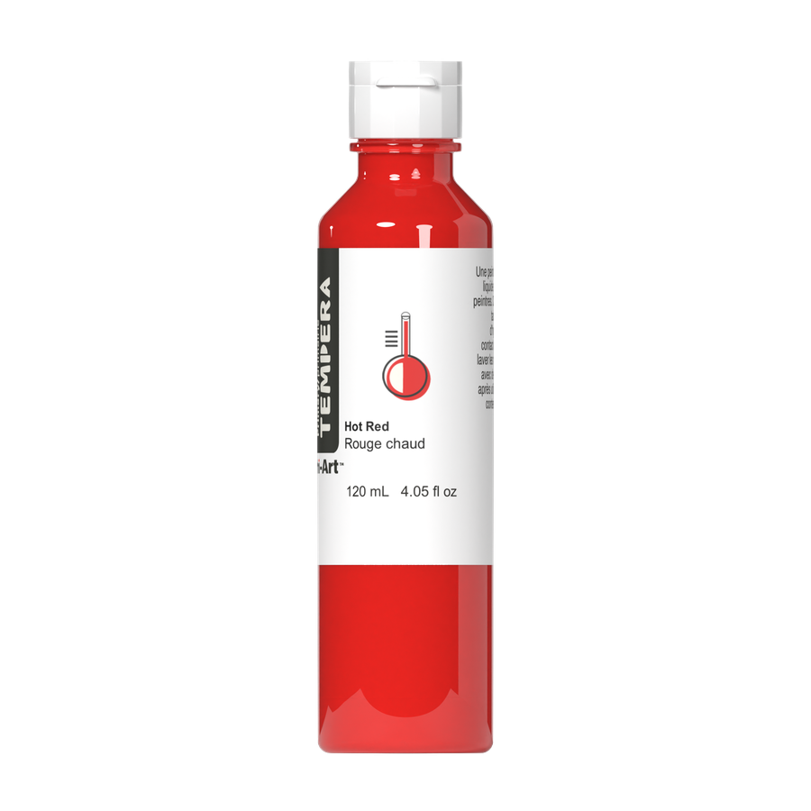 Primary Liquid Tempera - Hot Red - Art Noise