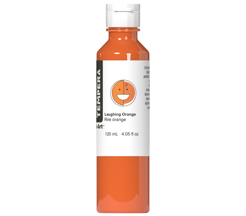 Primary Liquid Tempera - Laughing Orange - Art Noise