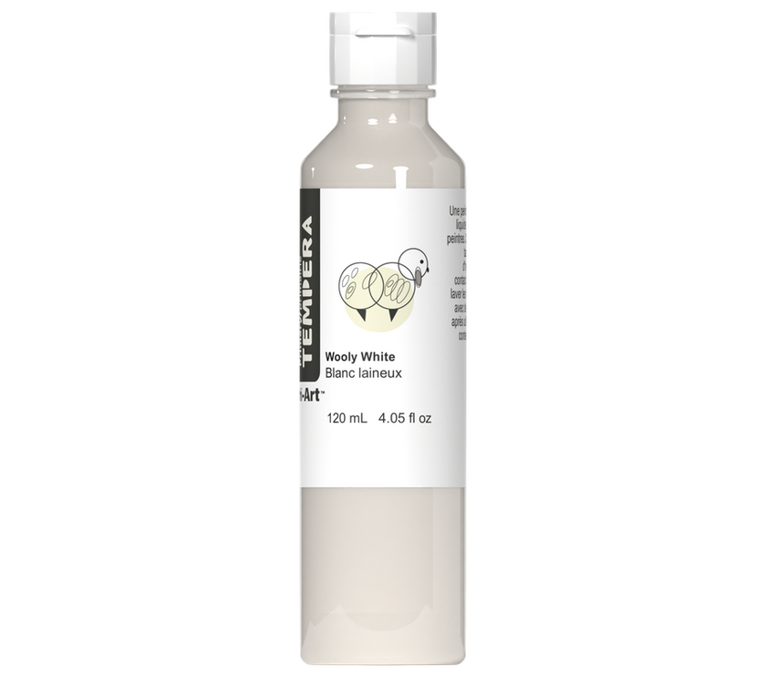 Primary Liquid Tempera - Woolly White - Art Noise