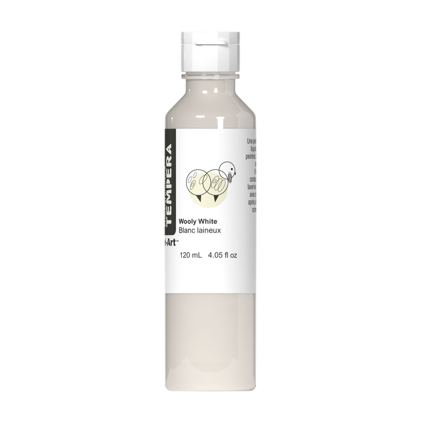 Primary Liquid Tempera - Woolly White - Art Noise
