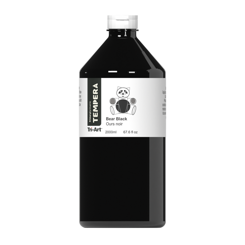 Primary Liquid Tempera - Bear Black - Art Noise
