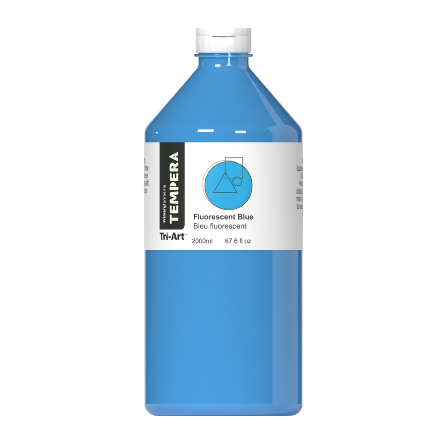Primary Liquid Tempera - Fluorescent Blue - Art Noise