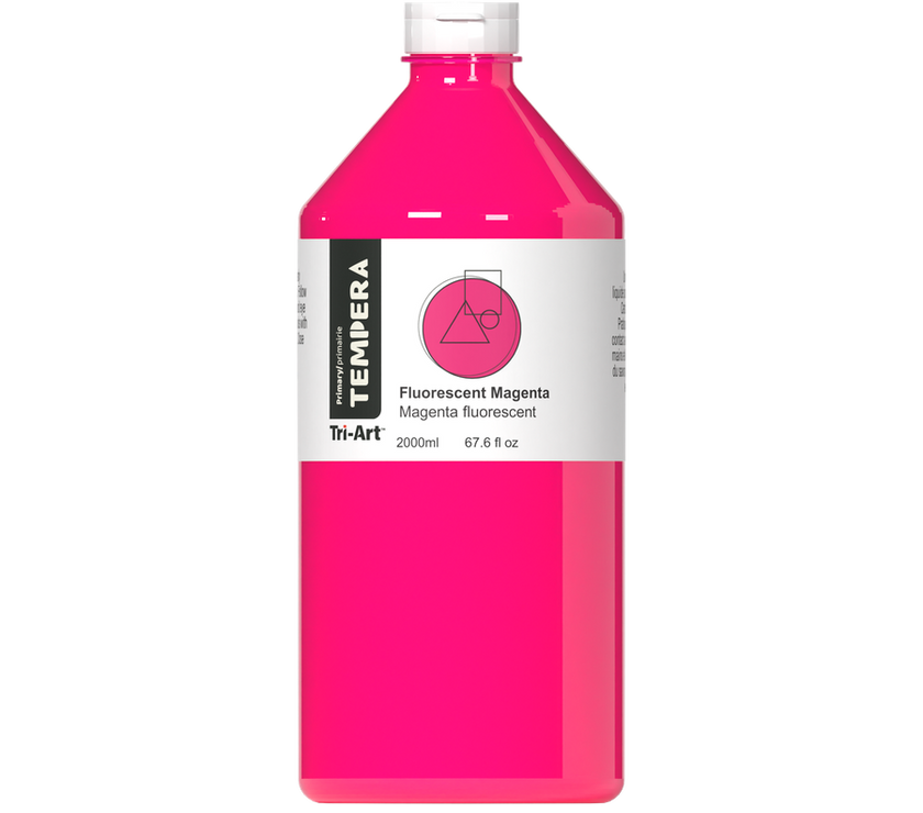 Primary Liquid Tempera - Fluorescent Magenta - Art Noise
