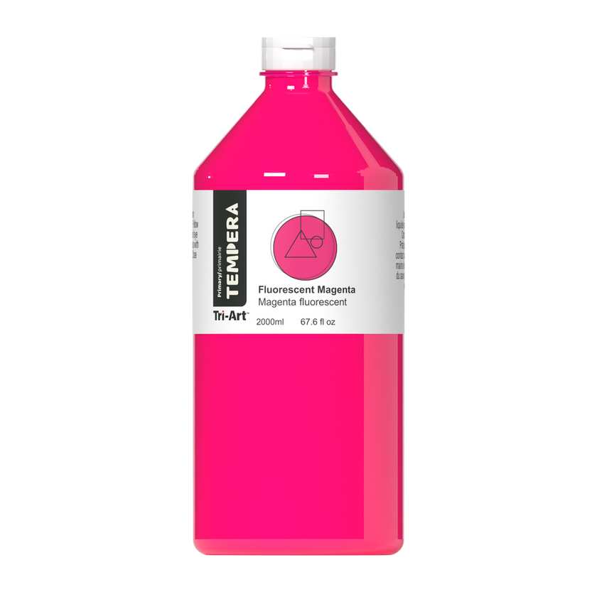 Primary Liquid Tempera - Fluorescent Magenta - Art Noise