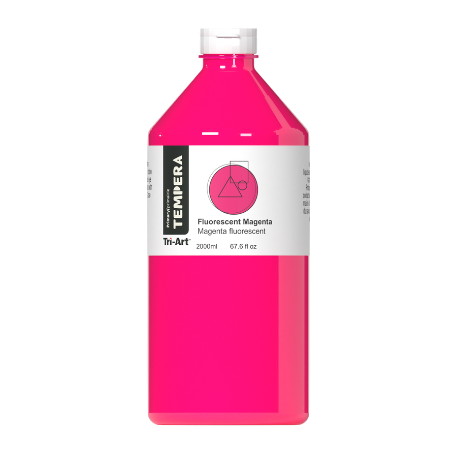 Primary Liquid Tempera - Fluorescent Magenta - Art Noise