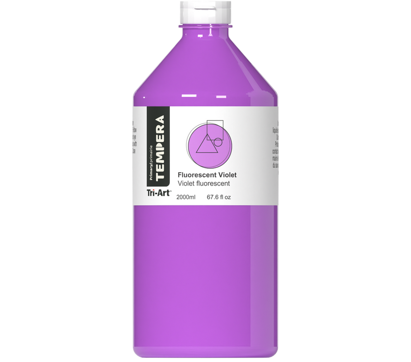 Primary Liquid Tempera - Fluorescent Violet - Art Noise