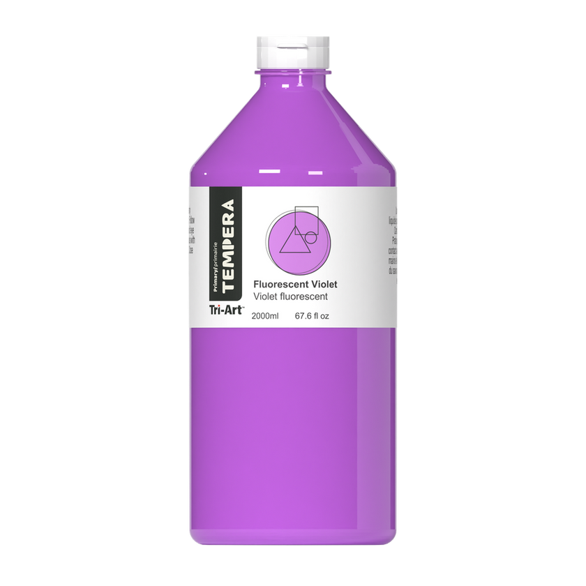 Primary Liquid Tempera - Fluorescent Violet - Art Noise