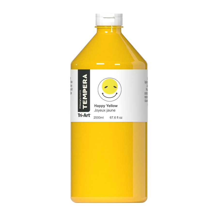 Primary Liquid Tempera - Happy Yellow - Art Noise