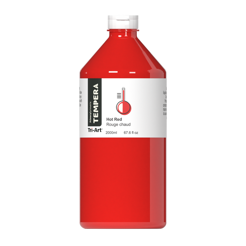 Primary Liquid Tempera - Hot Red - Art Noise