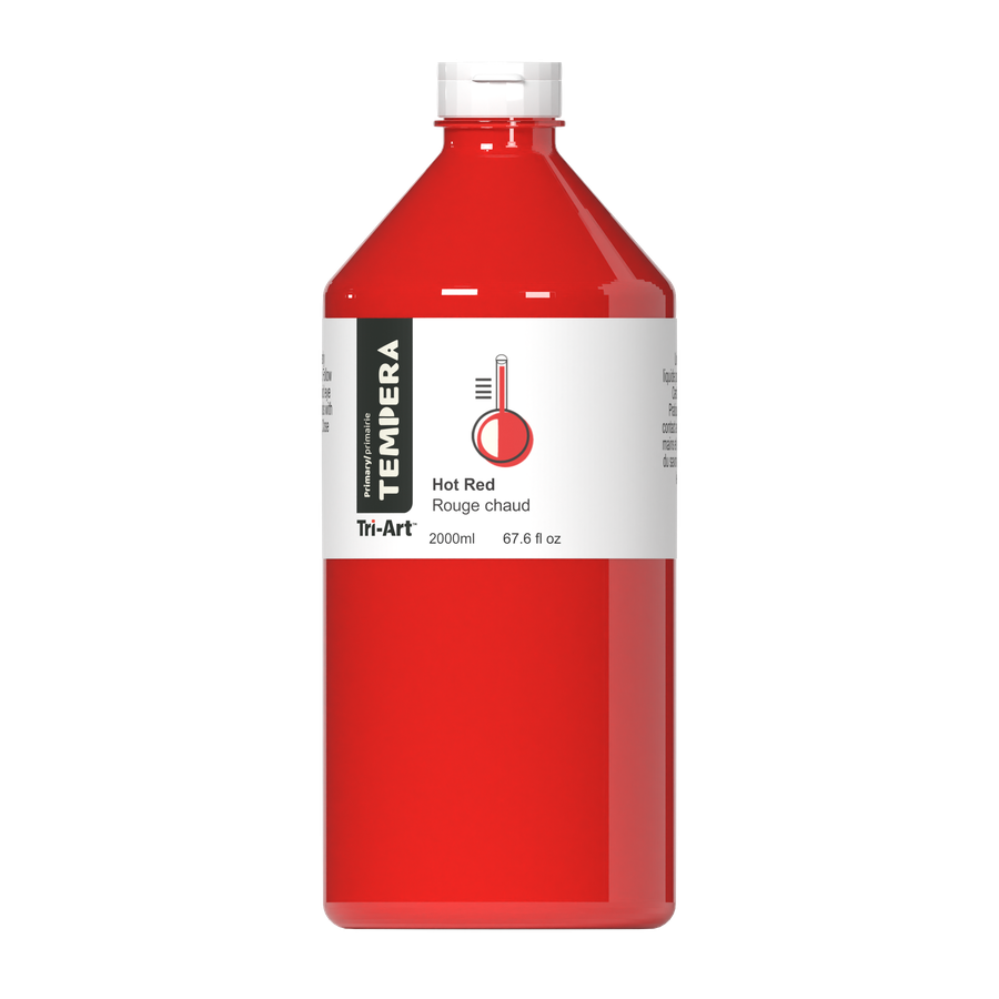 Primary Liquid Tempera - Hot Red - Art Noise