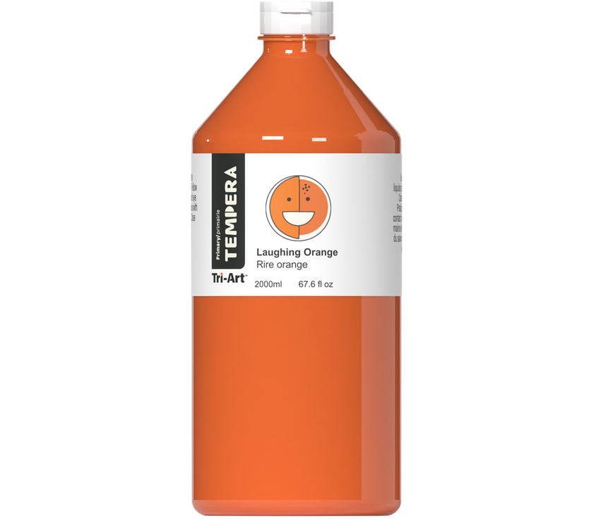 Primary Liquid Tempera - Laughing Orange - Art Noise