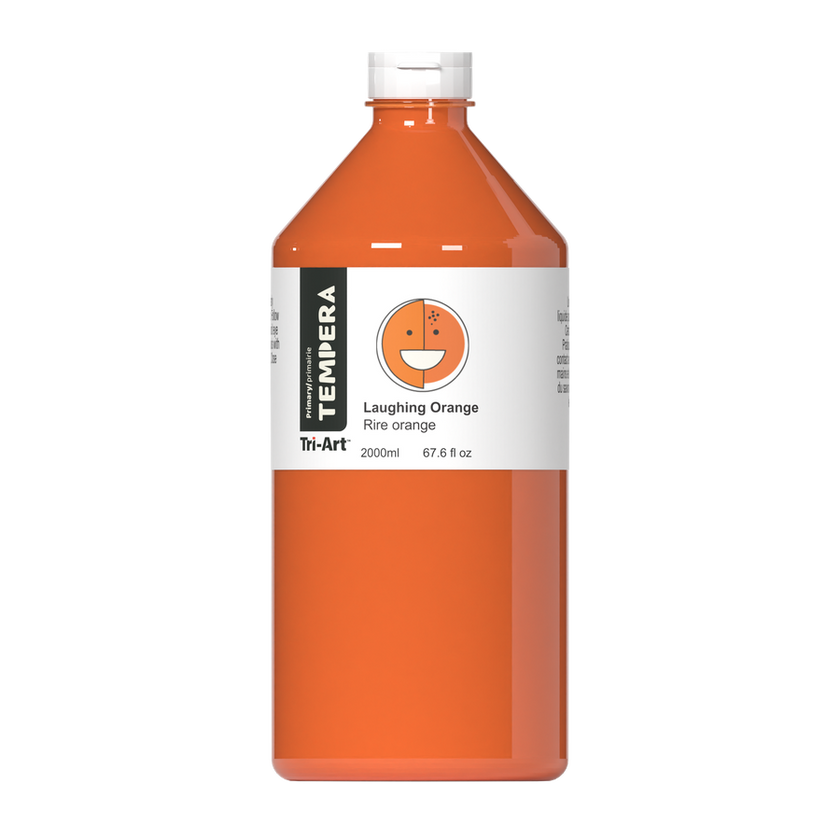 Primary Liquid Tempera - Laughing Orange - Art Noise