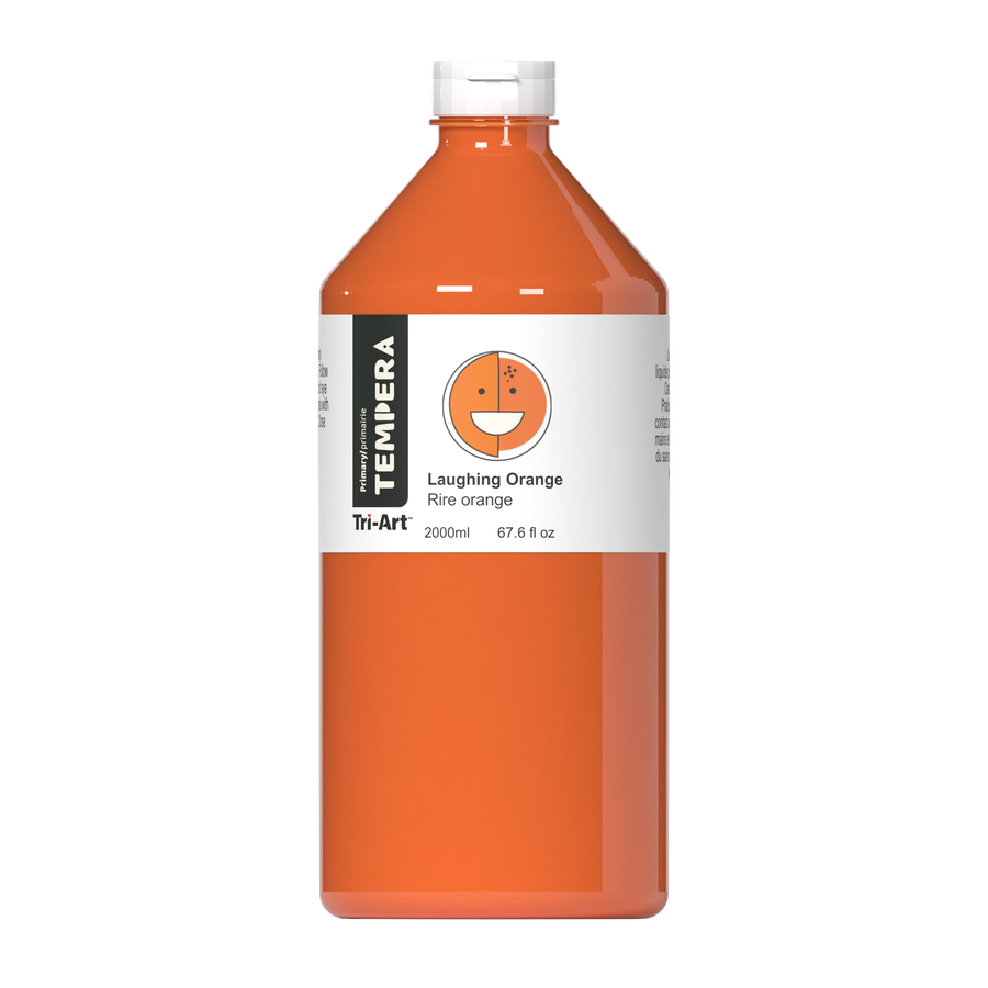 Primary Liquid Tempera - Laughing Orange - Art Noise