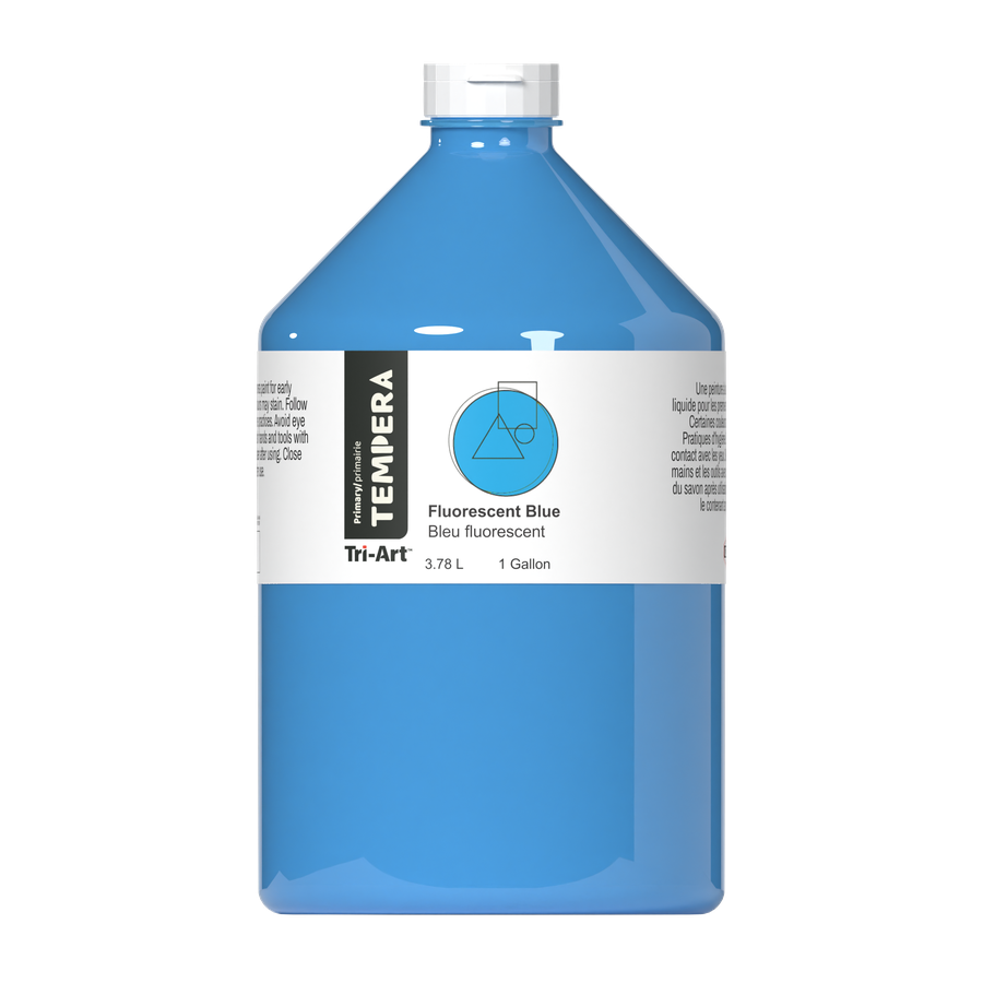 Primary Liquid Tempera - Fluorescent Blue - Art Noise