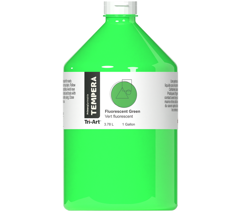 Primary Liquid Tempera - Fluorescent Green - Art Noise