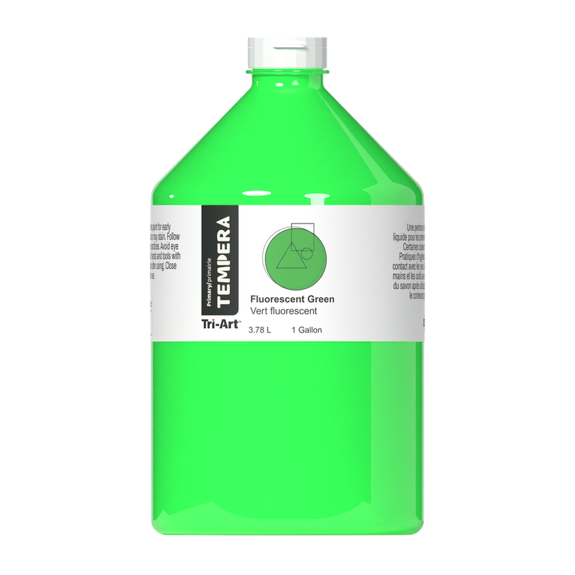 Primary Liquid Tempera - Fluorescent Green - Art Noise