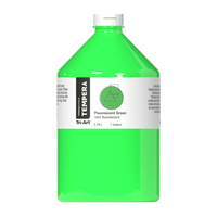 Primary Liquid Tempera - Fluorescent Green - Art Noise