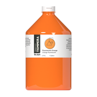 Primary Liquid Tempera - Fluorescent Orange - Art Noise