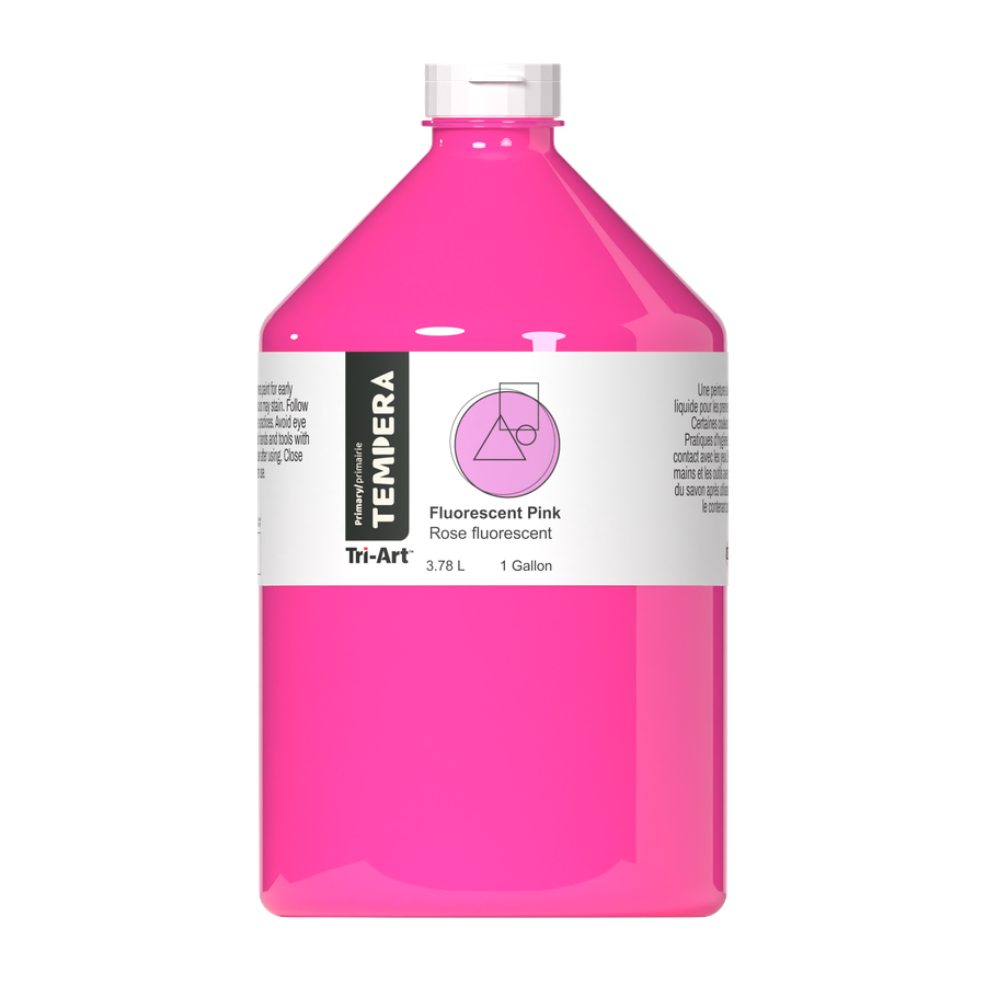 Primary Liquid Tempera - Fluorescent Pink - Art Noise