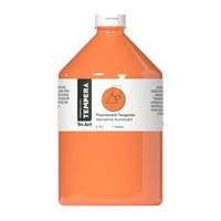 Primary Liquid Tempera - Fluorescent Tangerine - Art Noise
