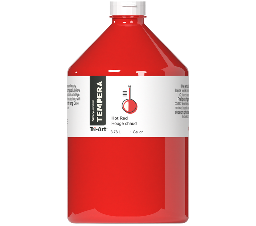 Primary Liquid Tempera - Hot Red - Art Noise