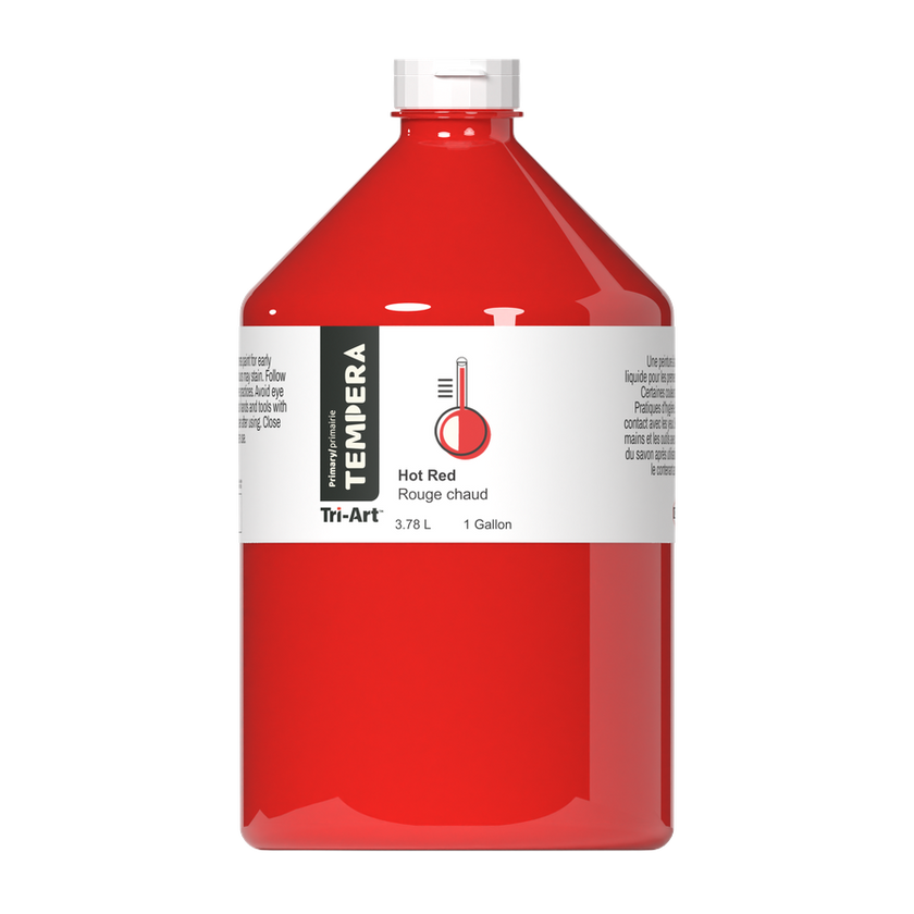 Primary Liquid Tempera - Hot Red - Art Noise