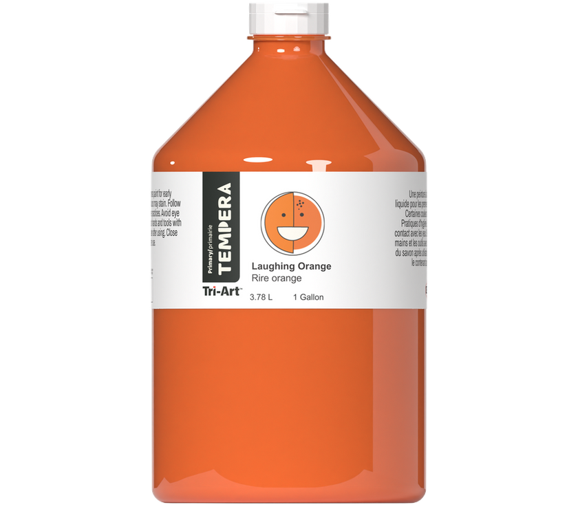Primary Liquid Tempera - Laughing Orange - Art Noise