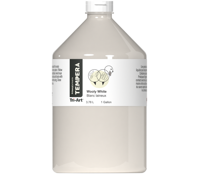 Primary Liquid Tempera - Woolly White - Art Noise